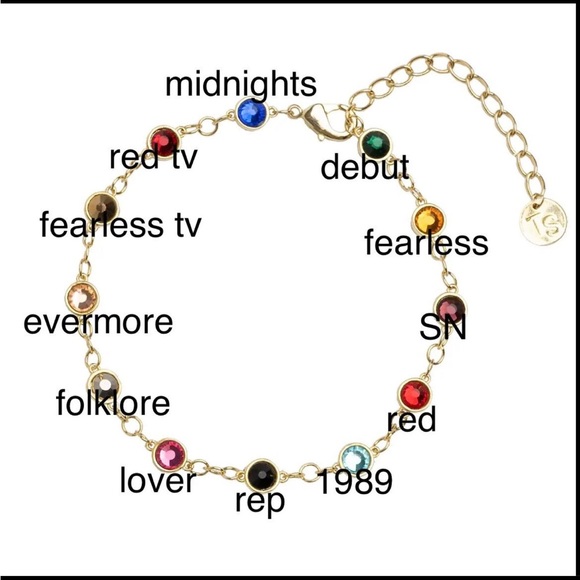 NEW Taylor Swift Midnights Bejeweled Bracelet - Picture 4 of 5